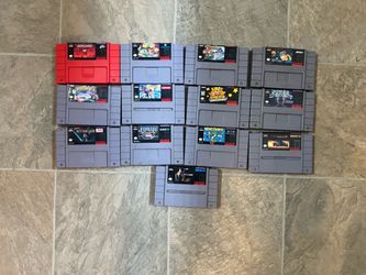 Super Nintendo games