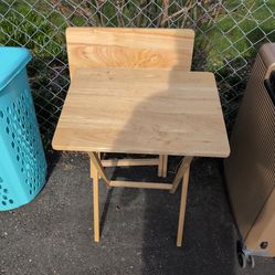 Two TV Stand Folding Tables