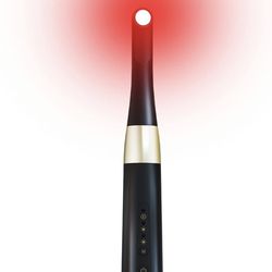 Portable Reusable Canker Sore Treatment Device, Dual Wavelengths Red Light Therapy for Lip Herpes and Oral Sore, Reduce Pain and Rejuvenate Skin Cold 
