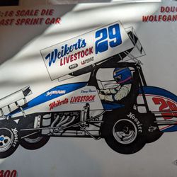 1:24 Scale Sprint Car