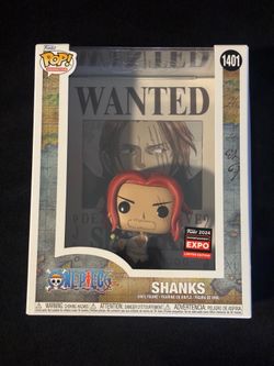 ONE PIECE SHANKS WANTED POSTER FUNKO POP 1401