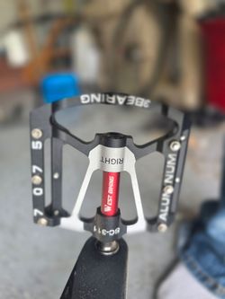 West End Bike pedals. Installed but never used.