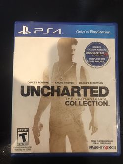 PS4 Uncharted The Nathan Drake Collection Game
