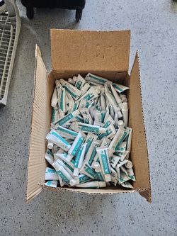 Bulk Toothpaste (150 Pack) - Fluoride Anticavity ADA Accepted Toothpaste Safety Sealed and Mint Flavor