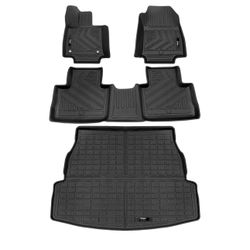 Car Floor Mats & Cargo  for Toyota RAV4  2019 2020 2021 2022 2023 2024 2025 All-Weather Rubber Mat