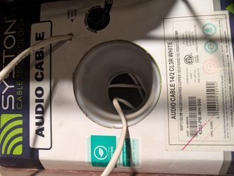 Syston Audio Cable 500 Ft  $70