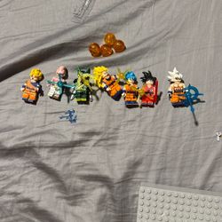 Dragon Ball Z Lego Minifigures