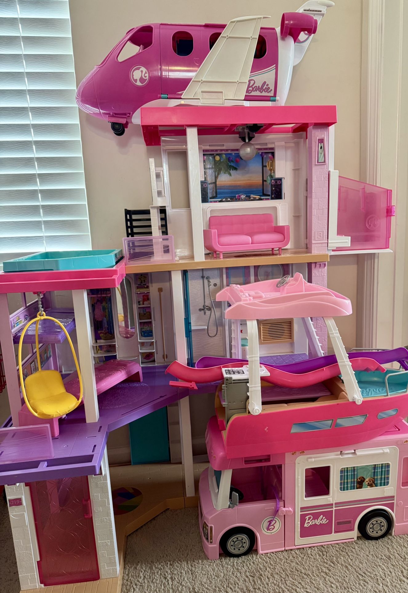 Barbie Dream House And Accessories
