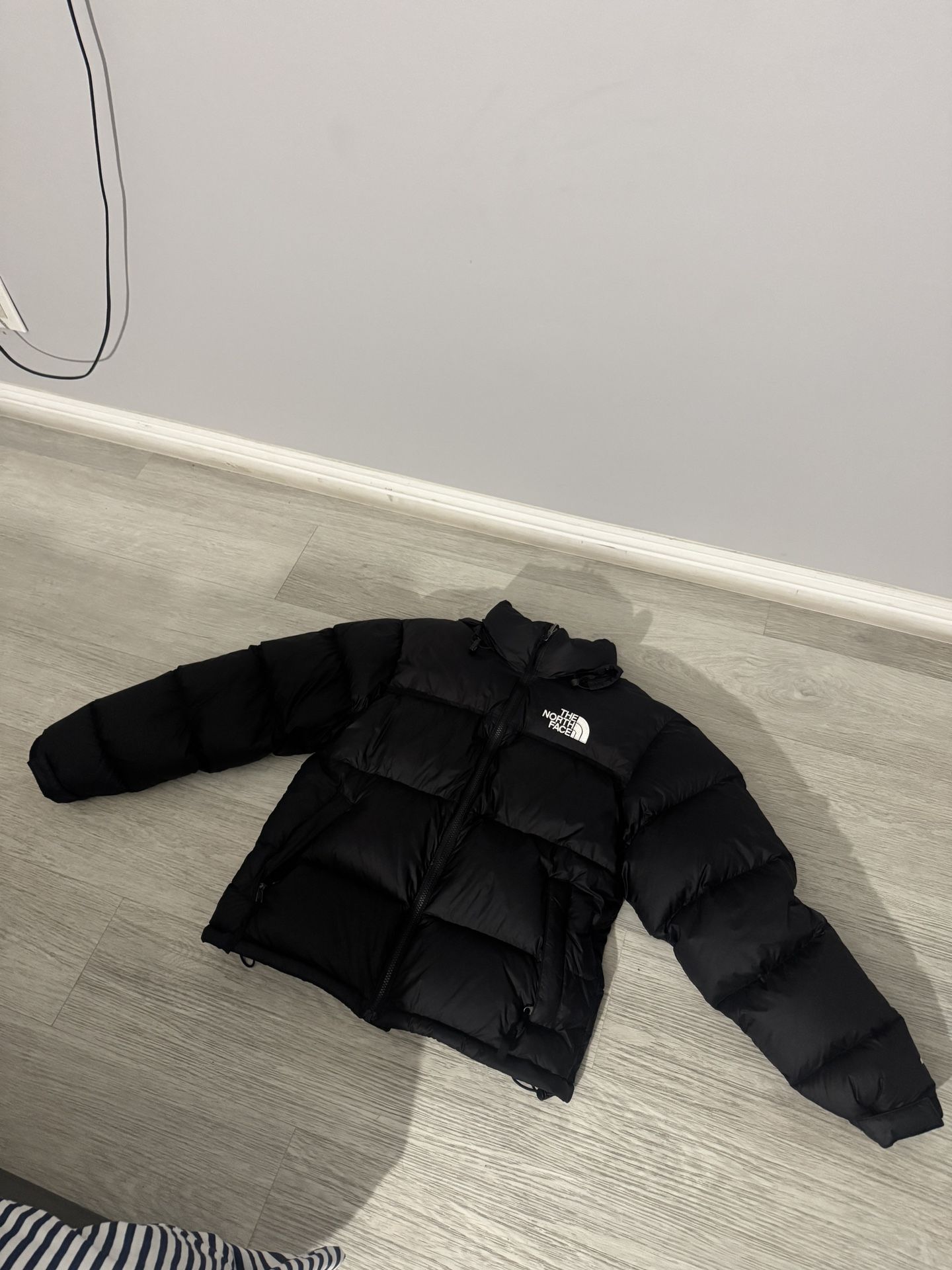 Authentic Black The North Face puffer jacket #pufferjacket