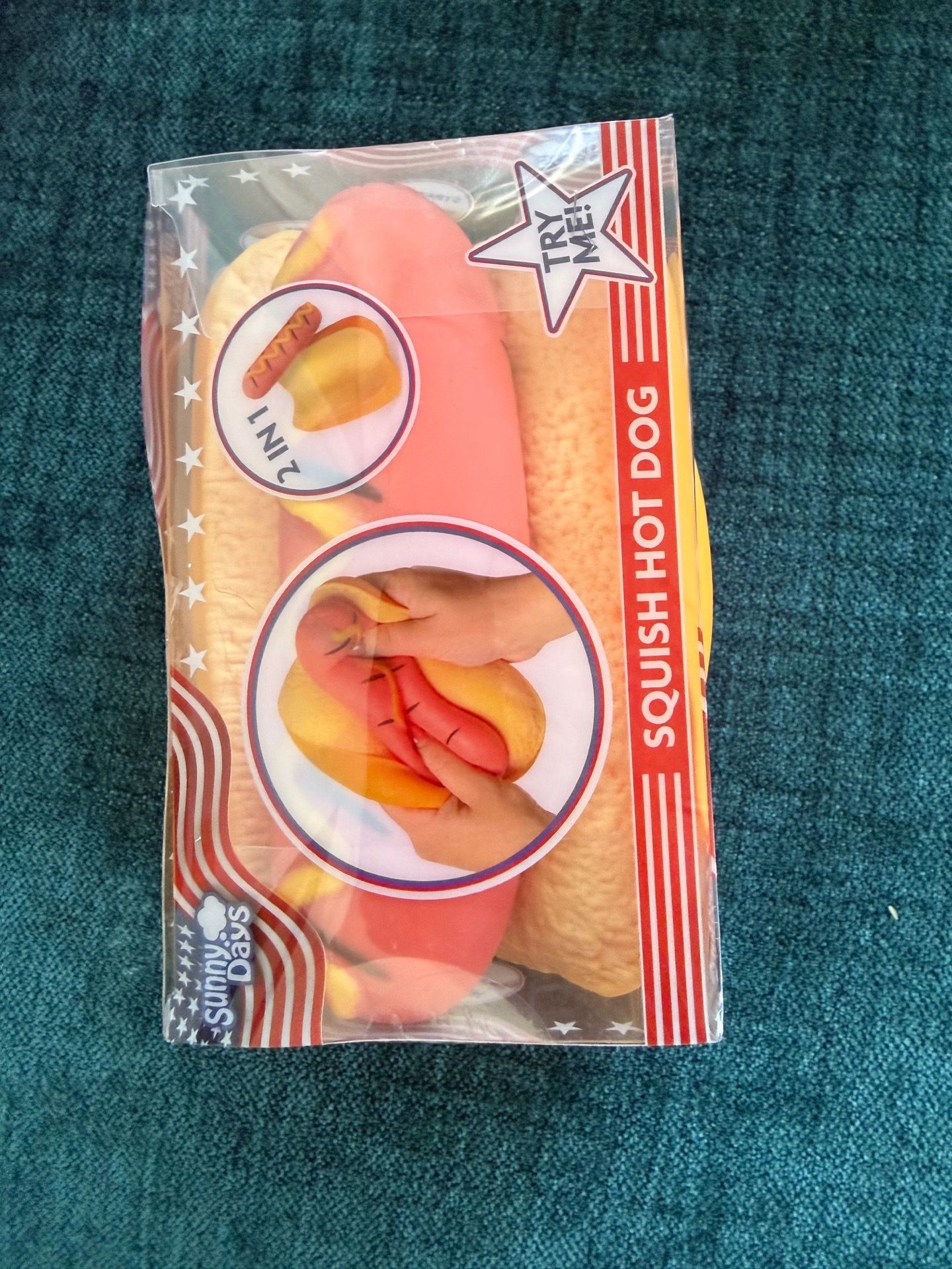 Viral squishy hotdog