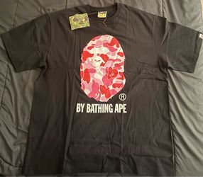 BAPE A Bathing Ape Camo Ape Head T-Shirt