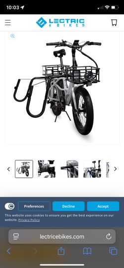 Lectric e bike board holder