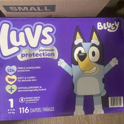 Luvs size 1 Diapers