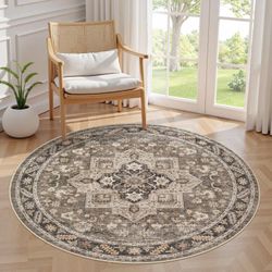 5 ft round area rug