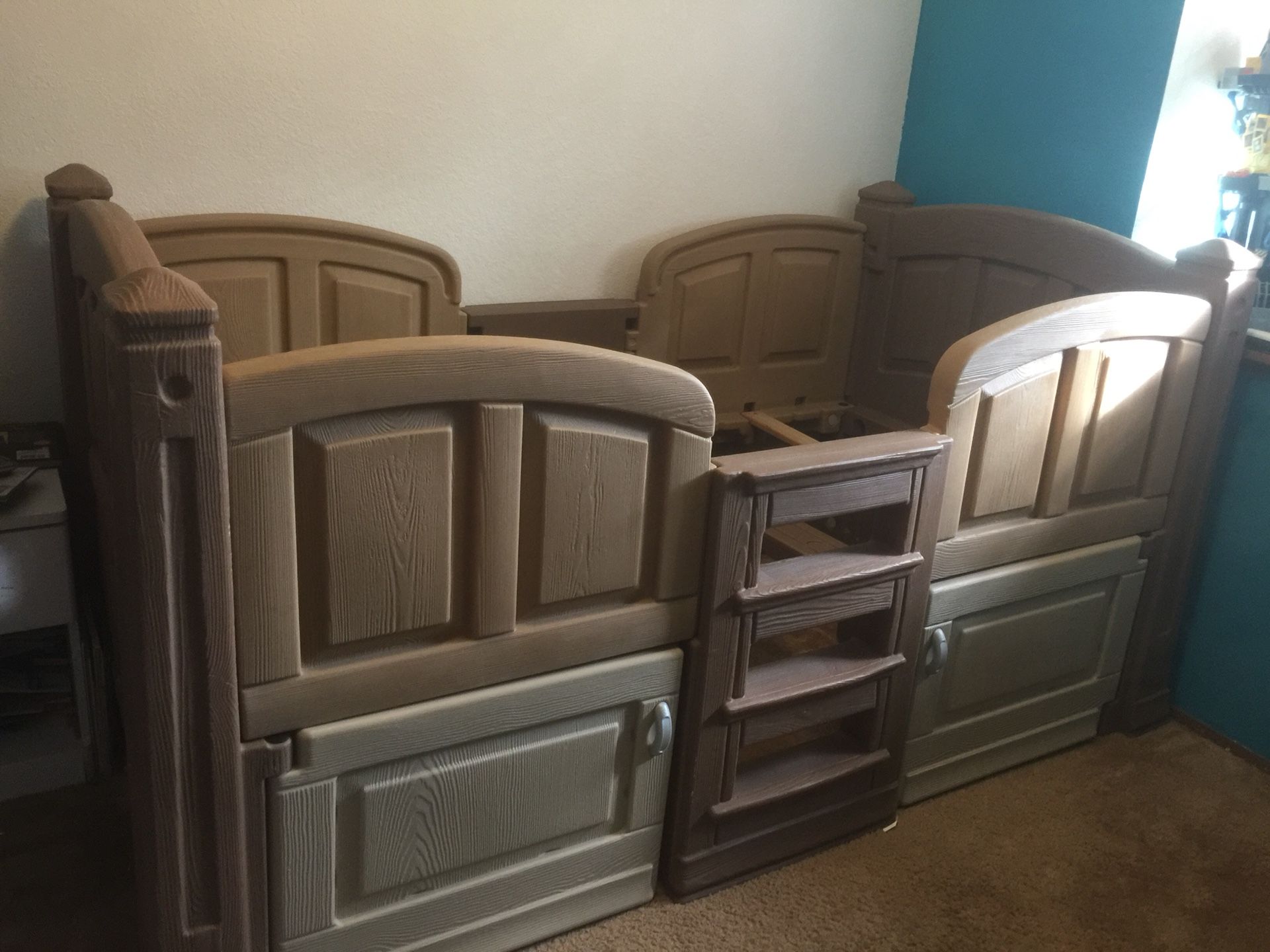 Step 2 loft bed with sales doors