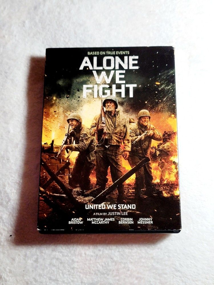 Alone We Fight DVD (2018) W/ Slipcover