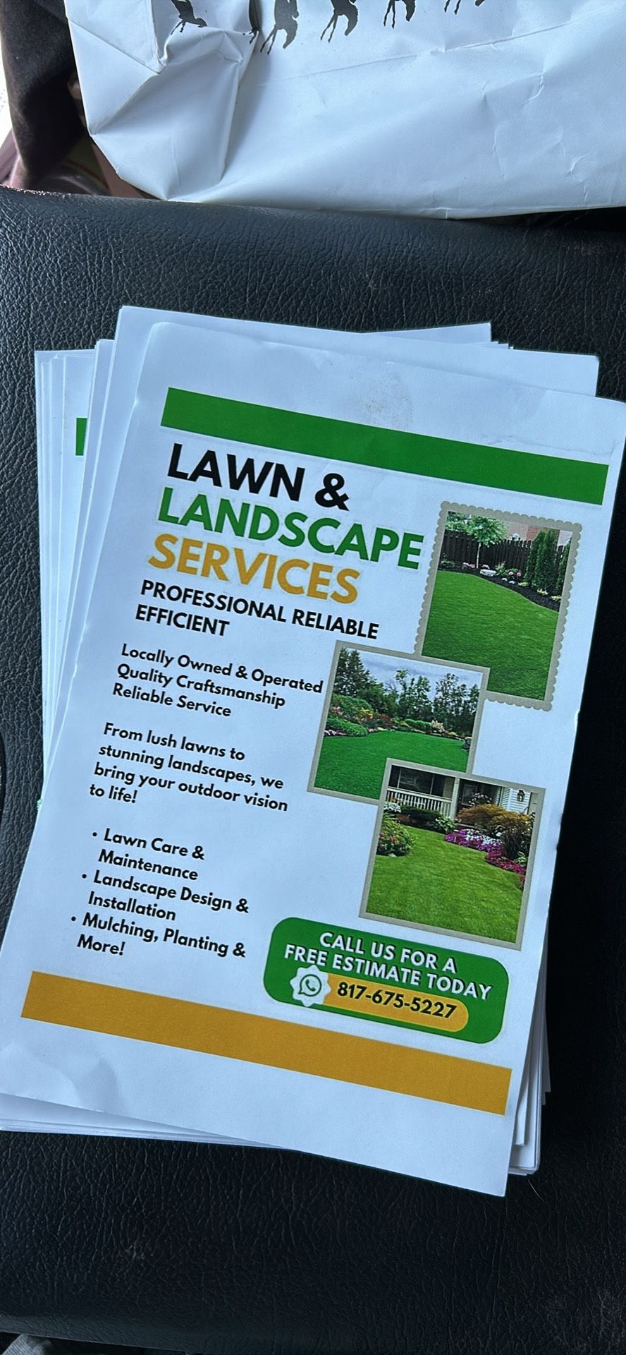 Lawn Care And Landscape.
