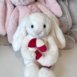 Jellycat bashful bunny with candy cane
