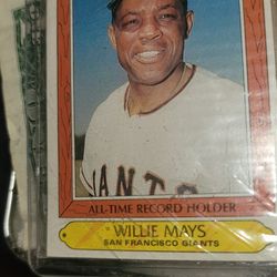 Willie mae's baseball card
