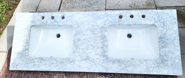 Double Sink 3 Hole Allen Roth
