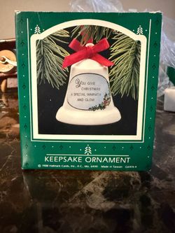1988 Hallmark Bell Ornament