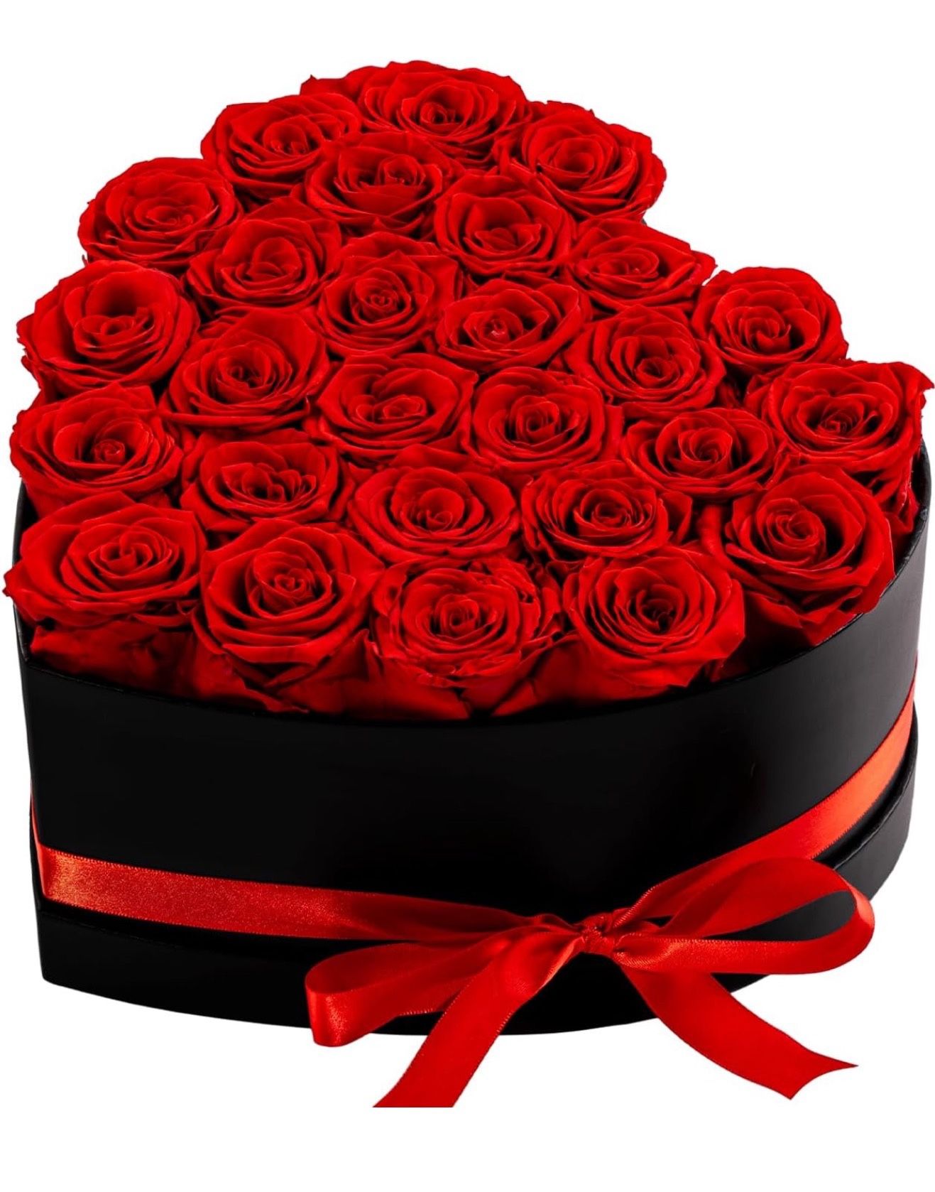 27 Forver Preserved Flowers in a Heart Box, Flowers for Her,Eternal Roses Flowers for Delivery Prime, Flowers Birthday Gifts for Women Mom Grandma Wif