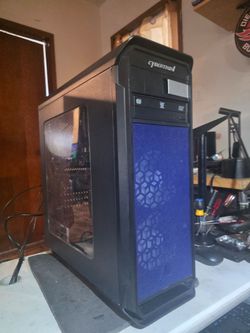Gaming Pc. AMD Eight-Core-3.30GHz-CPU. 16GB Ram, 1TB SSD. GPU:  Radeon Graphics.