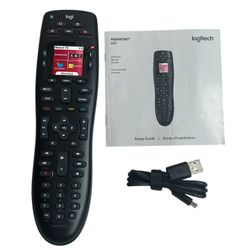 Logitech Harmony 665 Universal Remote Control w/ Manual & Cord New* No Packaging