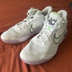 Nike KD Trey 5 IX White Lime Pink - Rarely Worn