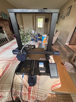 3-D printer set up