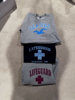 Lifeguard And Ocean Sweatshirts $10 Each Or 3 For $25