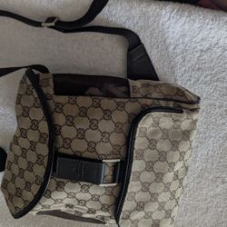 Gucci Monogram GG Belt  BackPack $1000 