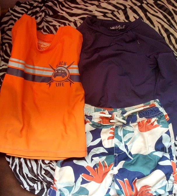 Kids Beach Clothes Size 2t