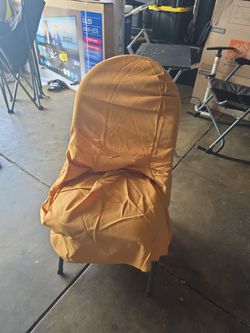 Gold chair covers