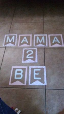 Banner Mom to be