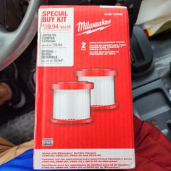 Milwaukee HEPA AIR FILTERS (2)