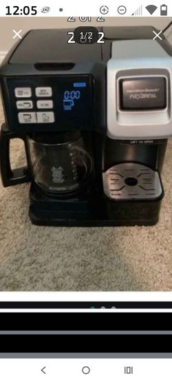 Hamilton Beach FlexBrew Trio Coffee Maker - Black Stainless (49966) retails for $149.99 excellent condition