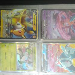Pokemon Trading Card Collection Lot Of 200+ w/1st Editions Rares Holos Plus Binder