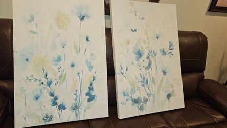 Canvas paint.