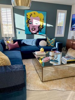 10ft x10ft L shaped sofa