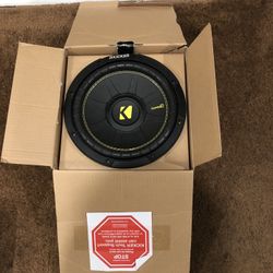 Kicker 10 inch speaker New