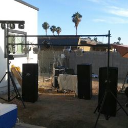 Sonido Dj. Con iluminación