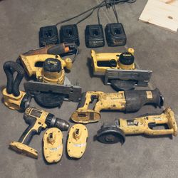 DeWalt Tools 18v Used - $250 obo