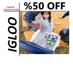 Igloo MaxCold Latitude 62-Quart Roller Cooler – Excellent Condition!
