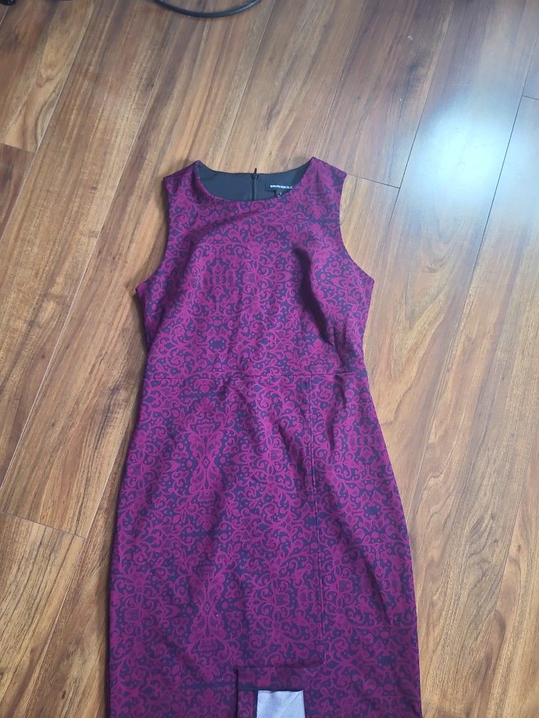 Banana Republic Purple Dress Size 2