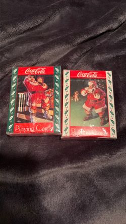 1993 Coca-Cola Santa Playing Cards