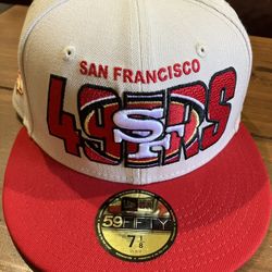 New Era San Francisco 49ers Fitted 7 1/8 Hat