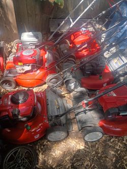 Working Regular Push and Self Propelled Lawnmowers (Read Description)