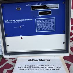 Rain, Master  Irrigation sprinkler clock