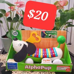 $20 Adorable musical pull-along puppy that introduces little ones to music through colorful xylophone keys.

Features:

* Interactive 